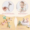 TYRY HU 1PC Baby Silicone Teether Baby Teeth Care Set Cute Deer shaped Silicone Teeth Protector Food grade Silicone 6