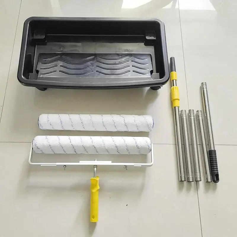 18inch Ultra-Fine Fiber Drum Brush Hot Melting Corrosive Tong Paint Lax Paint Tray Brushing Wall Brushing Tool