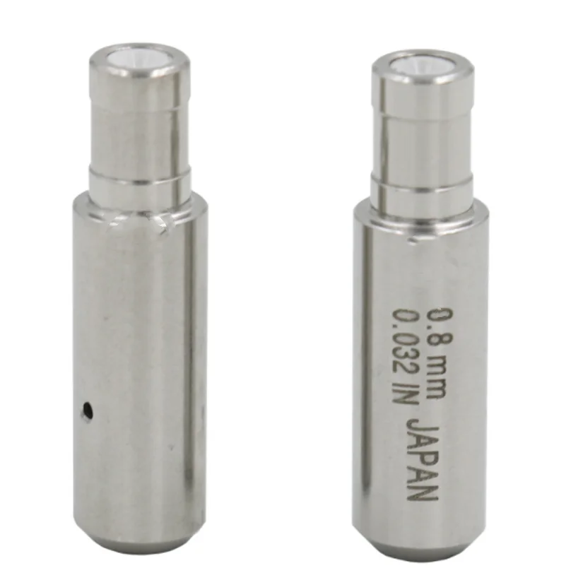 EDM Drill Electrode Tube Ceramic Pipe Guide 6*8*30mm 1 Piece For WEDM Drilling Hole Machine