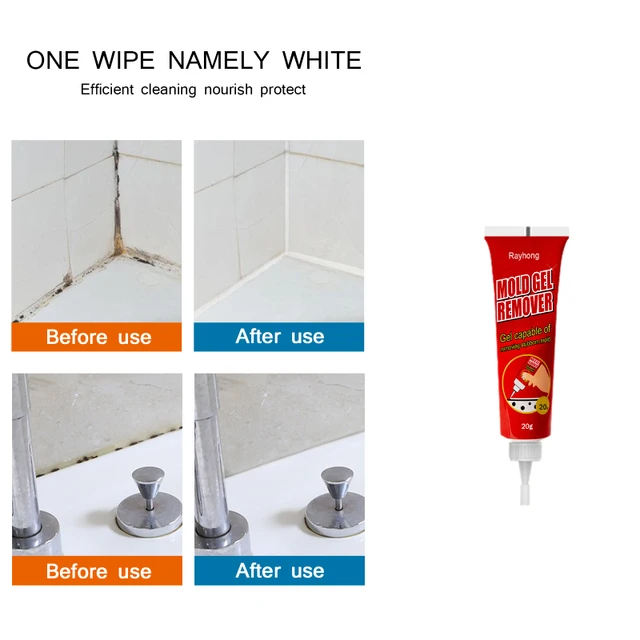 100 G Penész -Eltávolító Gél Tisztítószer Nem Toxikus Háztartási Fal Penészlemez Tisztító Multifunkcionális Bútorok Eltávolító - Image 3