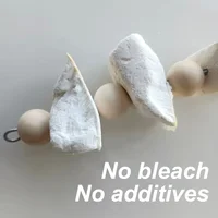 Cuttlefish Bone Bird Hanging Chew Toy Parrot Bird Teeth Calcium Supplementation Bite Toy for Small Animal Hamster Pet Supplies 2
