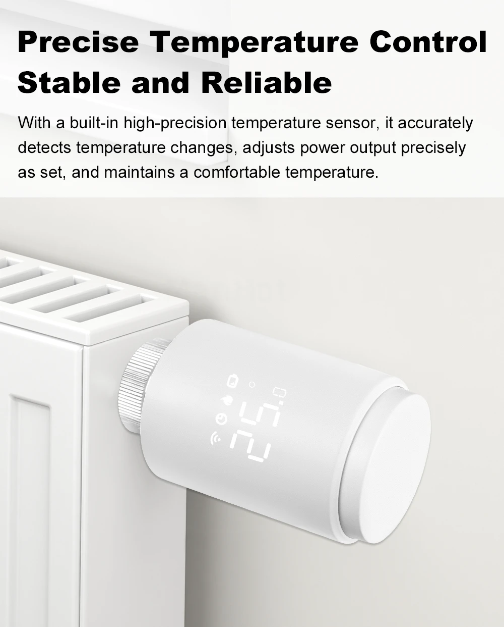 Tuya ZigBee3.0 TRV Thermostat Valve Smart Zigbee Thermostatic Radiator Actuator Temperature Controller For Alexa Google Home