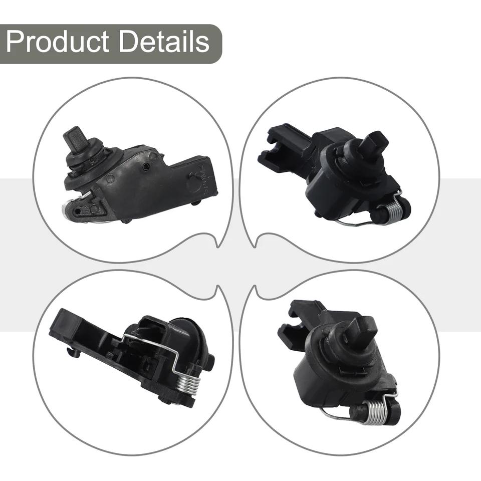 Roman Republic Poignée De Déverrouillage De Trappe à Carburant Intérieur Pour Nissan Versa, Altima, Rogue - Noir Poignée Capot Nissan