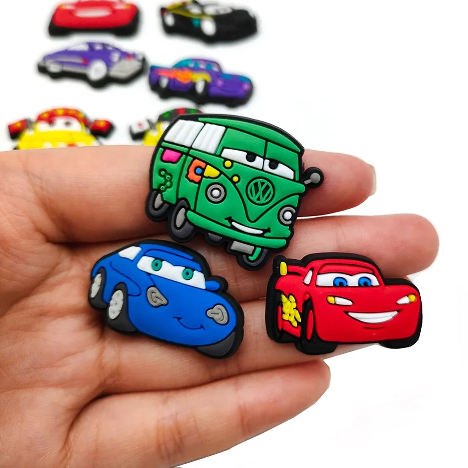 Croc Charms 1/22PCS Dazzling Car Shoe Charms For Kids,Sports Cars