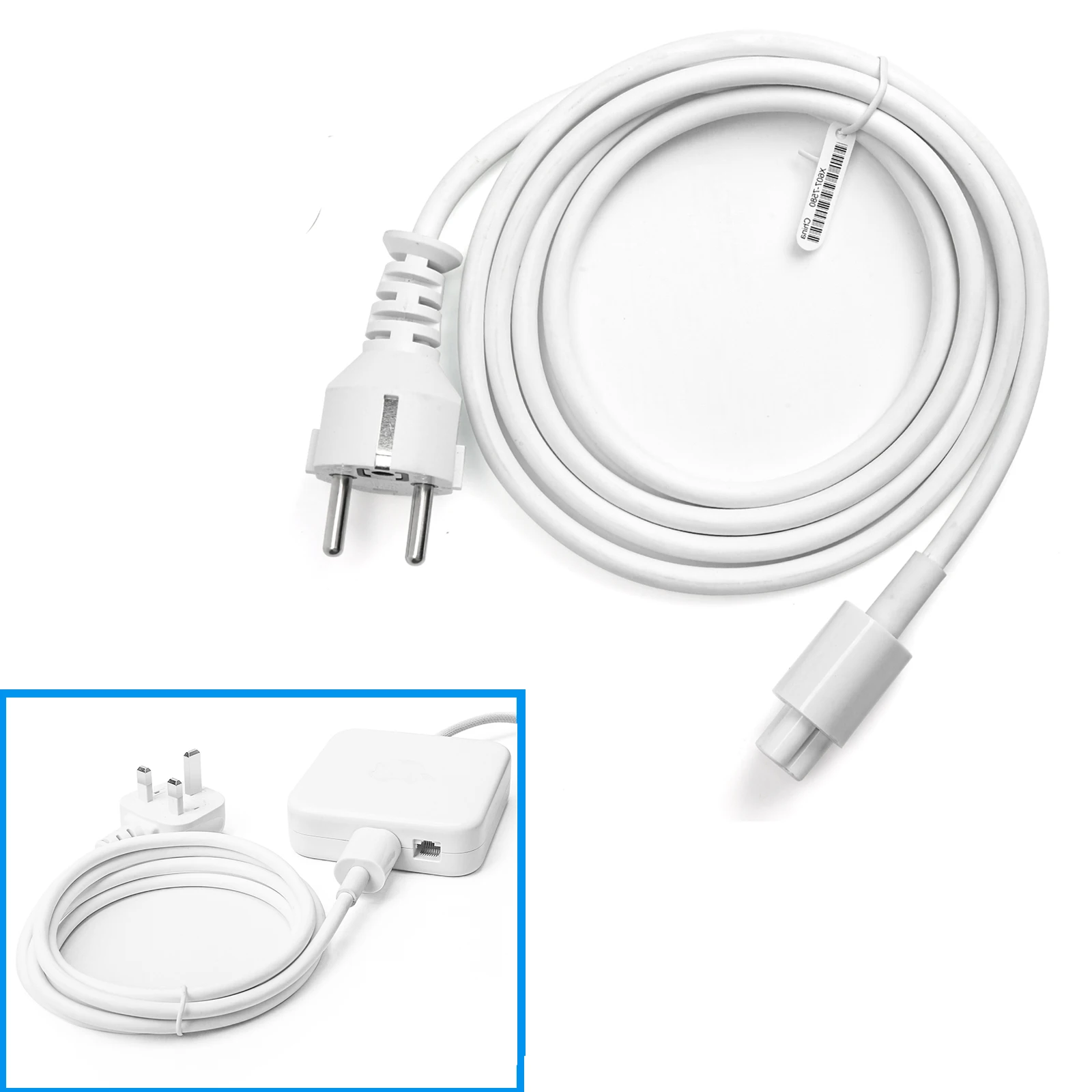 Cabo de Extensão de Substituição para Apple Imac Cabo Adaptador de Alimentação us eu uk Plug m1 24 143w 2023 2023 2023