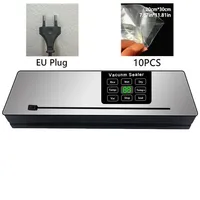 Machine de mise sous vide électrique pour aliments, avec fonction tactile (sec/humide) et coupe-sac intégré, pour la conservation et l'emballage sous vide en cuisine 2