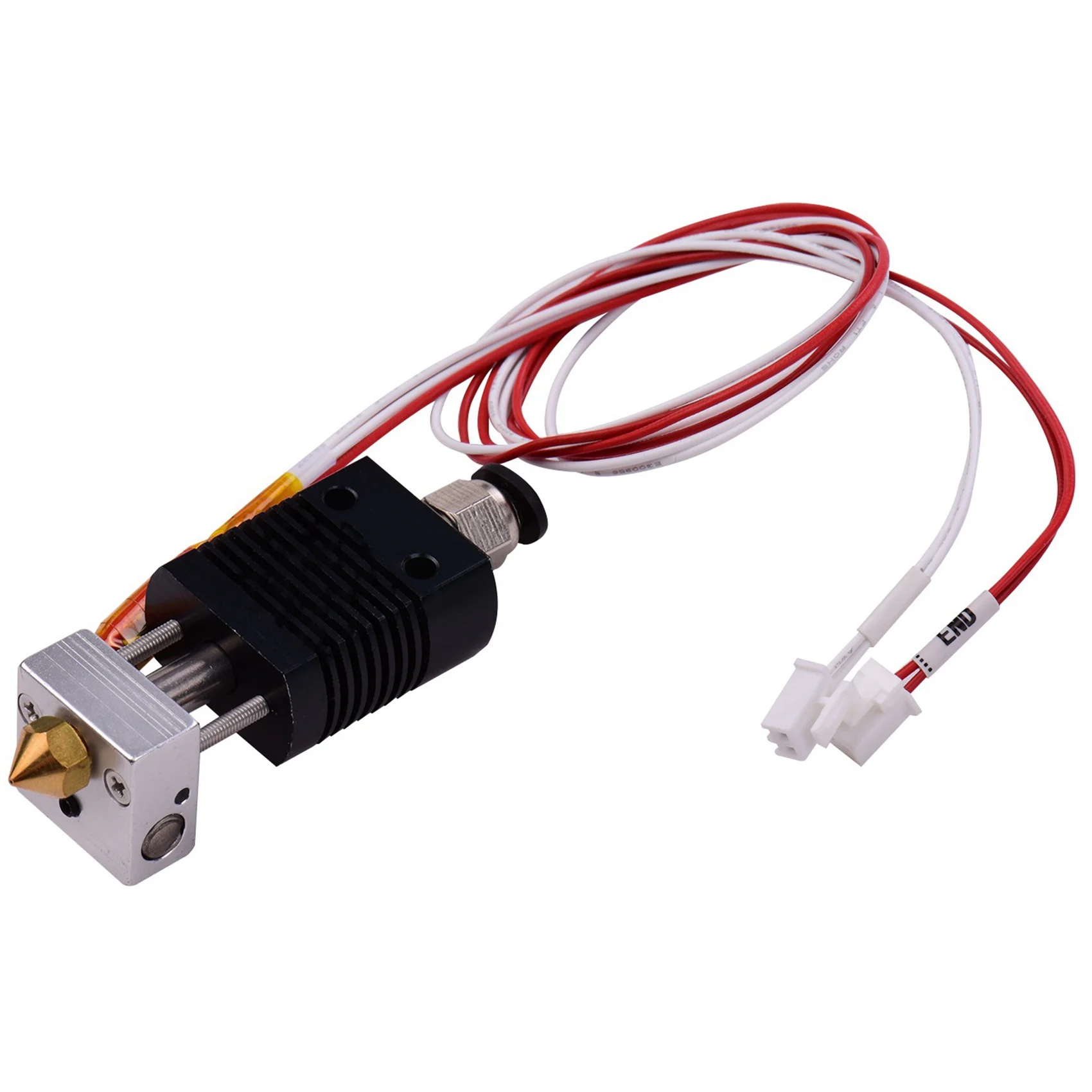 

Hot End Kit for Anet ET4 ET4X ET4Pro 3D Printer Extrusion Head, 24V 40W, Including Heating Tube, Thermistor,0.4mm Nozzle
