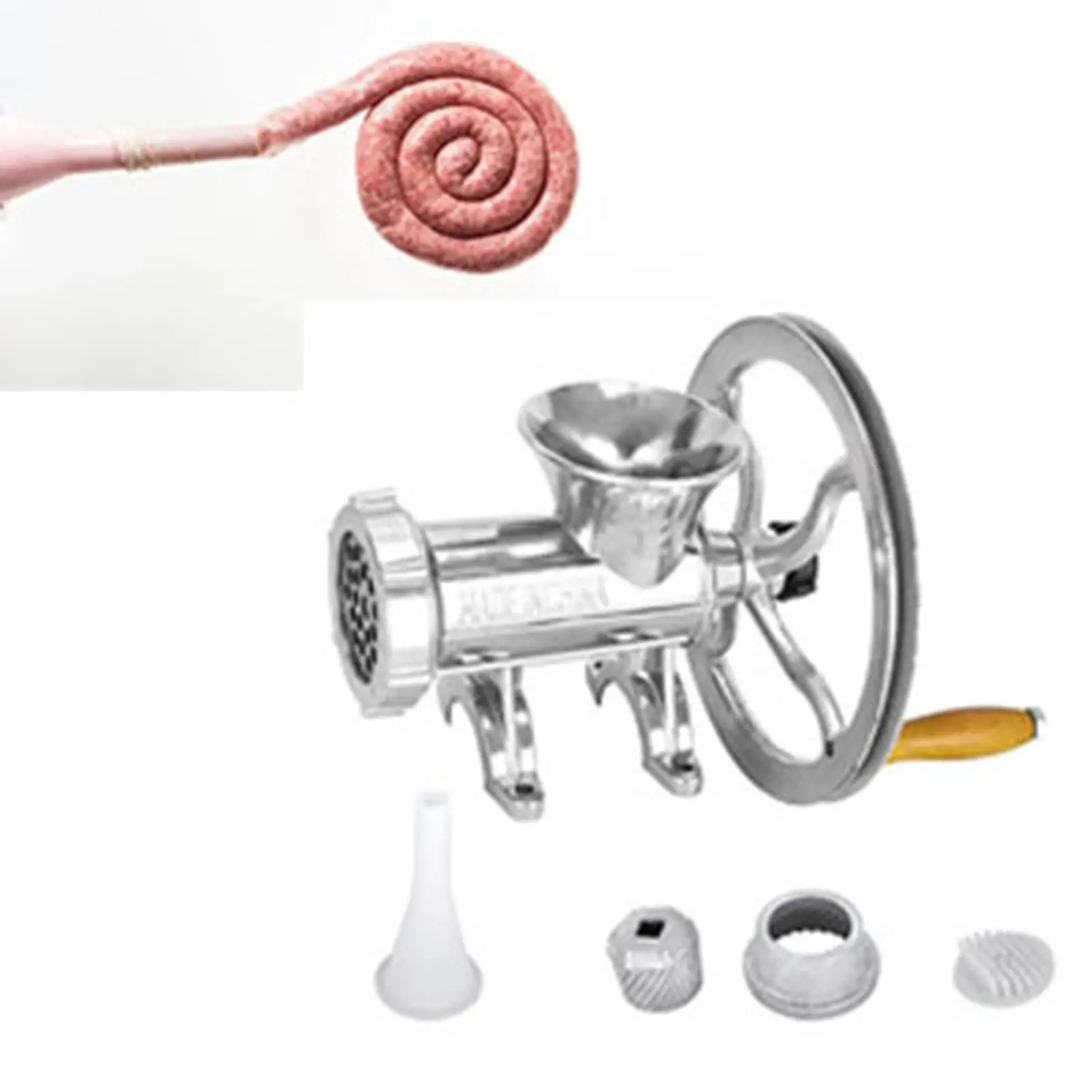 Manual Meat Grinder Sausage Filler Machine for Fish Commercial Using Chilli