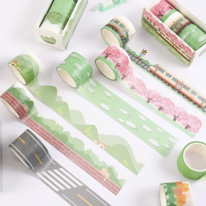 120pcs Cute Stationery Set, Cute Washi Tape Set, Journaling Paper, Memo  Sheets Set, Aesthetic Sticker, Scrapbooking Paper, Back to School 