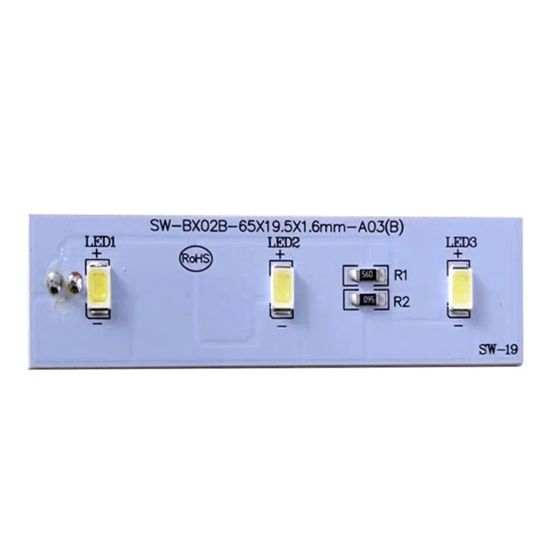 

SW-BX02B Refrigerator LED Light Board Light Strip Bar for Refrigerators Durability Light Board Module Light Strip P9JD