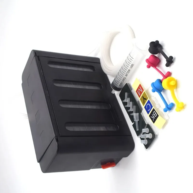 Description Picture 3 of item4Color Universal DIY CISS Kit Continuous Ink Supply System With Accessaries Ink Tank For Iconic Brand Epson Printer