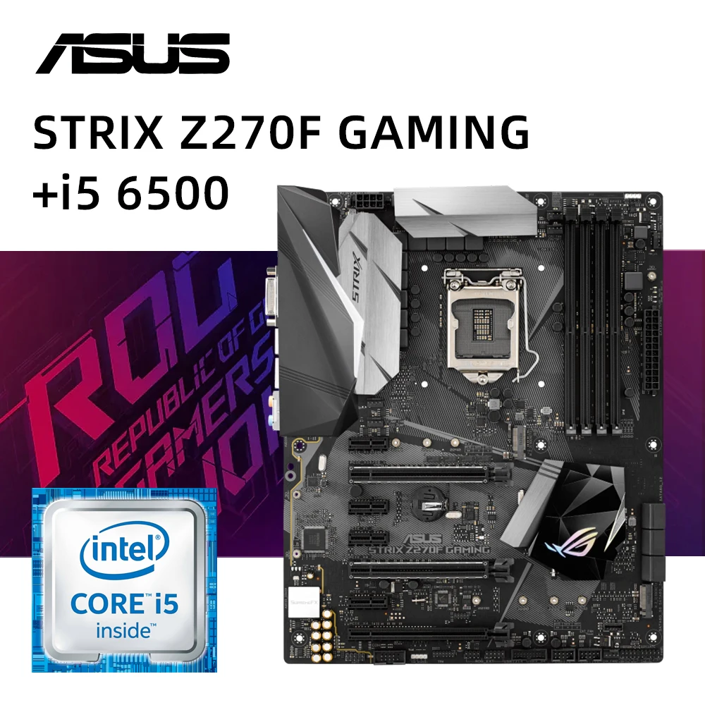 ROG-STRIX-Z270F-GAMING-INTEL-Z270-LGA-1151-7TH-6TH-GENERATION-I7-I5-I3 ...