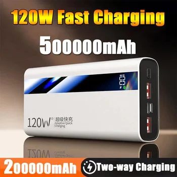 Power Bank da 500.000 mAh ad Alta Capacità, Ricarica Super Veloce 120W, Batteria Esterna Portatile per iPhone Huawei 2026 NUOVO