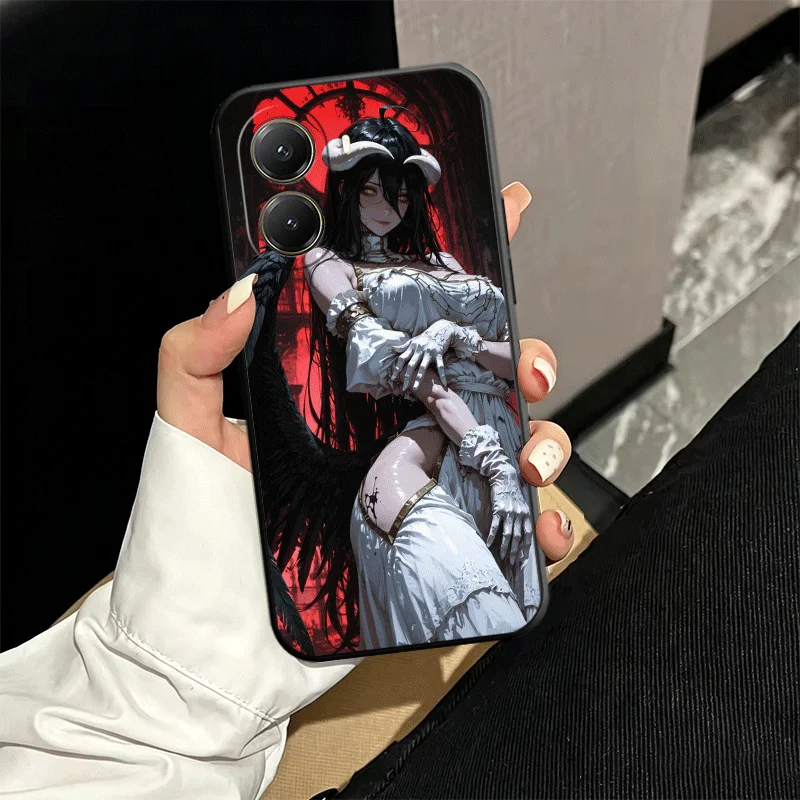 Albedo O-Overlords Anime Silicone Phone Case