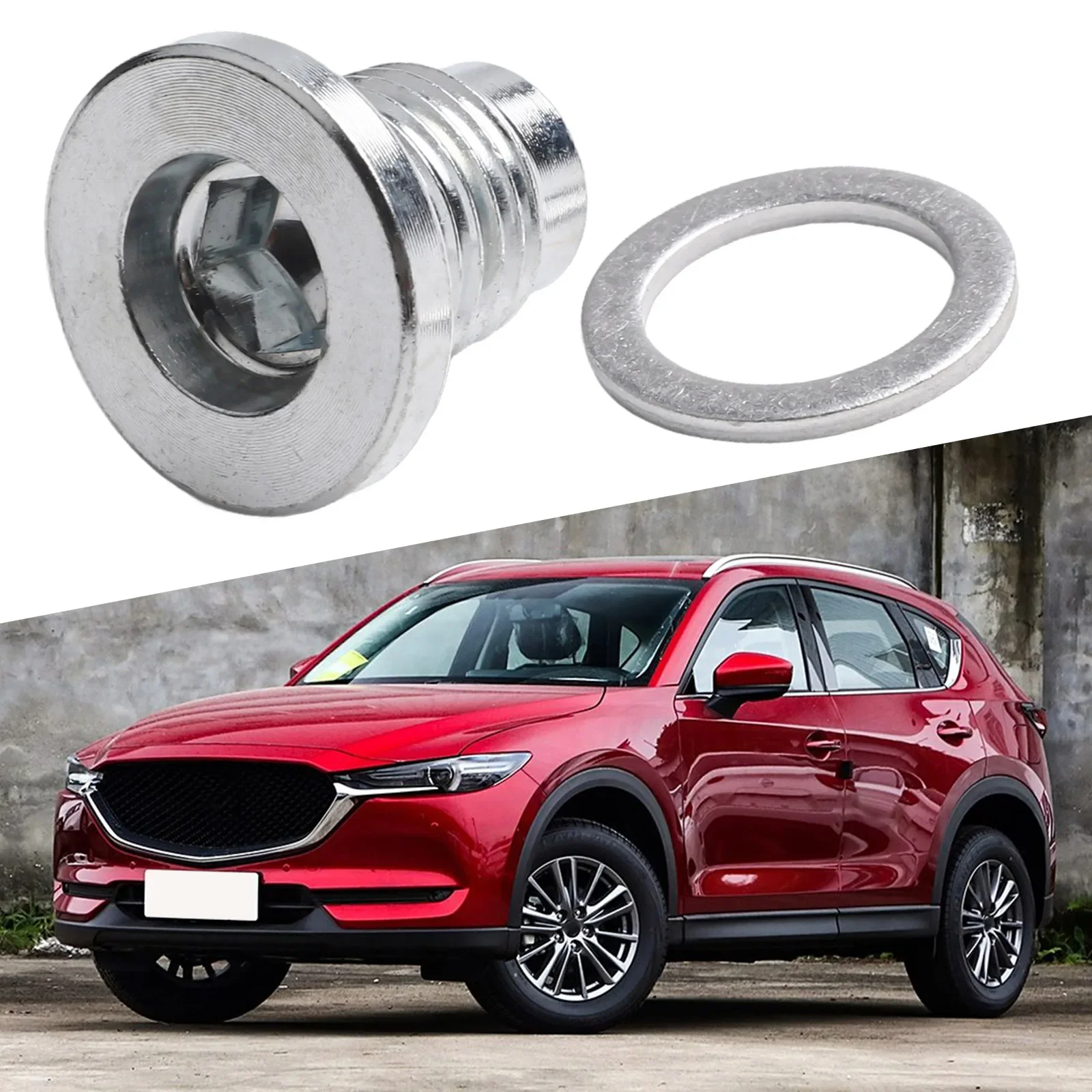 Replacement Oil Drain For Mazda 3 Sport Miata CX5 RX8 FS5021249 Non Deformation Design