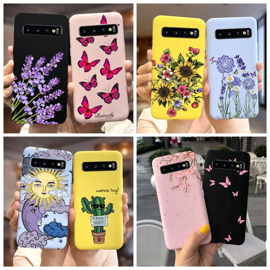 Per Samsung Galaxy S10 Plus Custodia S10E S10 + Custodia Morbida In Silicone Per Telefono Con Cover Posteriore Per Samsung S10 Plus S 10 E S10 + Borse
