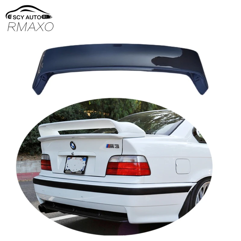 Per Bmw E36 M3 Spoiler 1990-2000 Bmw M3 Serie Gt Style Spoiler E36 Serie 3 Coupé Abs Plastica Materail Spoiler Non Verniciato