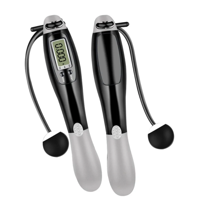 Jump Rope Cordless Electronic Skipping Rope Gym Fitness Outdoor Skipping Smart With LCD Screen Counting Speed Skipping Counter 4