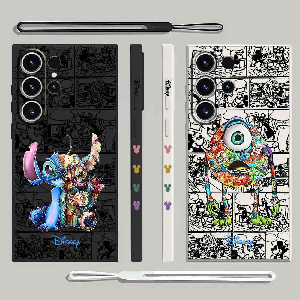 Custodia Disney Stitch Per Samsung Galaxy S8 S10 S9 Note 10 Plus 9 Note 20 Ultra S9 Plus S10 Plus Cover In Silicone