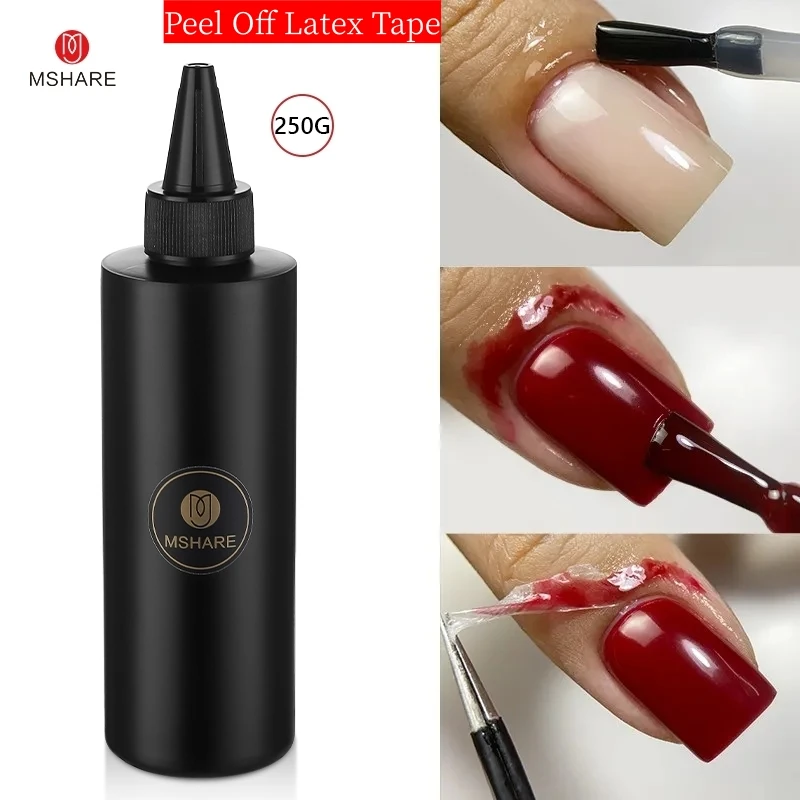 Peel off latex tape