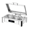 Stainless Steel Hydraulic Buffet Furnace Flip  Visual Buffy 1