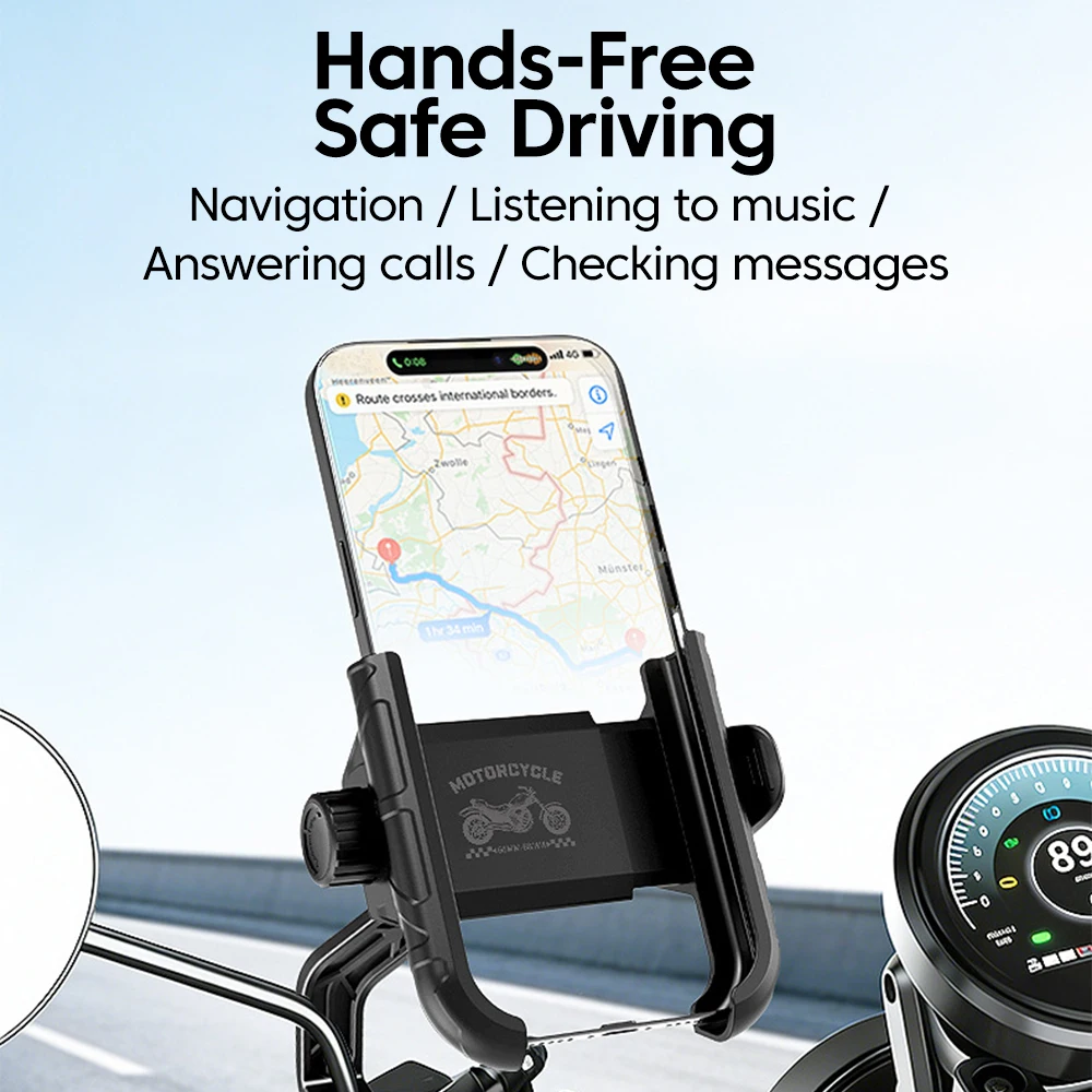 Universal Bicycle and Motorcycle Mobile Phone Holder