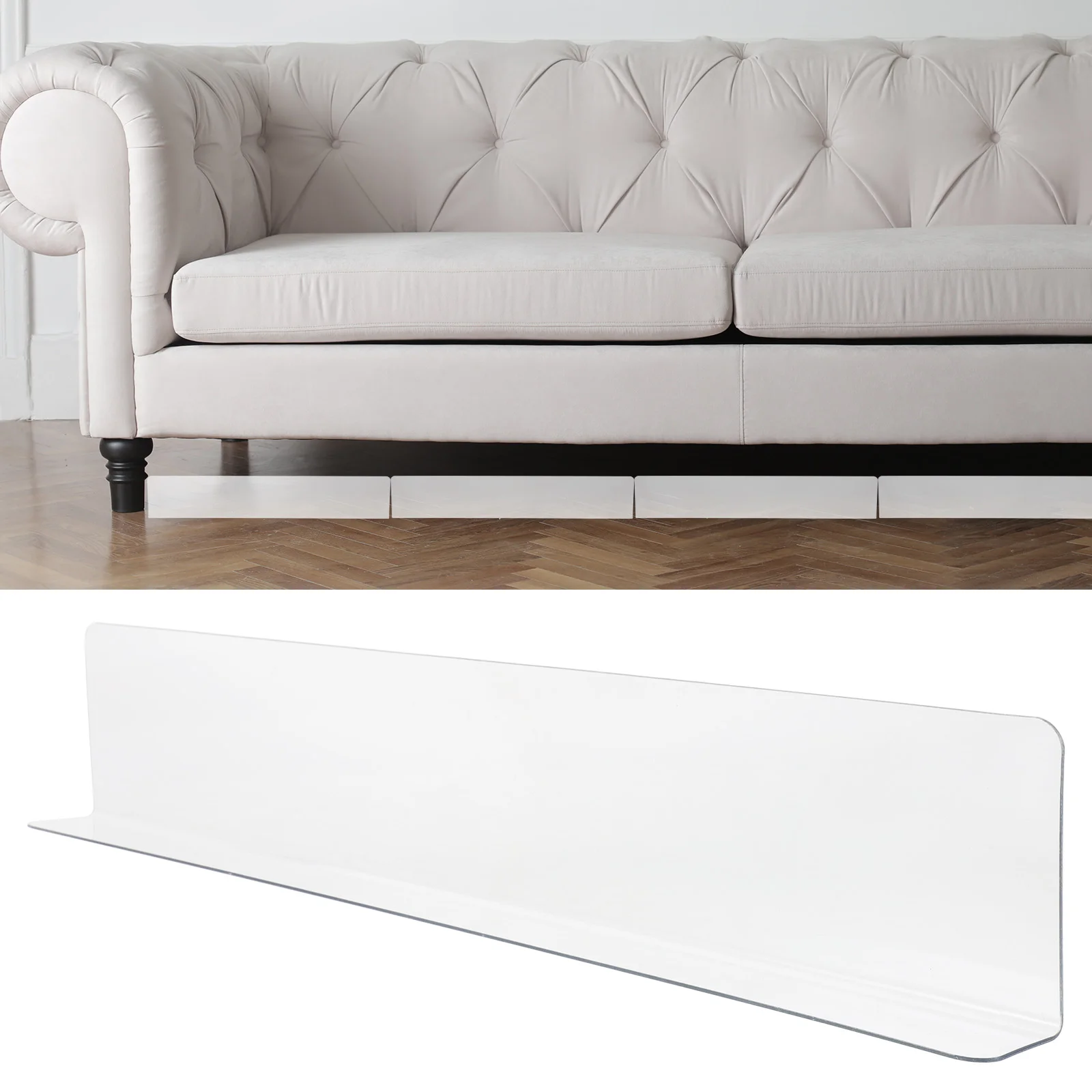 

Sofa Blocker under for Cats Bed Barrier Toddler Toys Magnetic Couch Boards Sagging Pet Blockers Bumpers Toddlers Rail