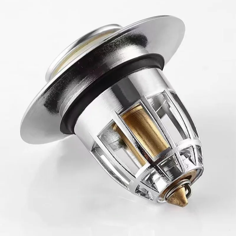 Sink Plugs Washbasin Leak Plugs Drainer Fittings Basin Bouncing Core Fittings Push-On Anti-Odor