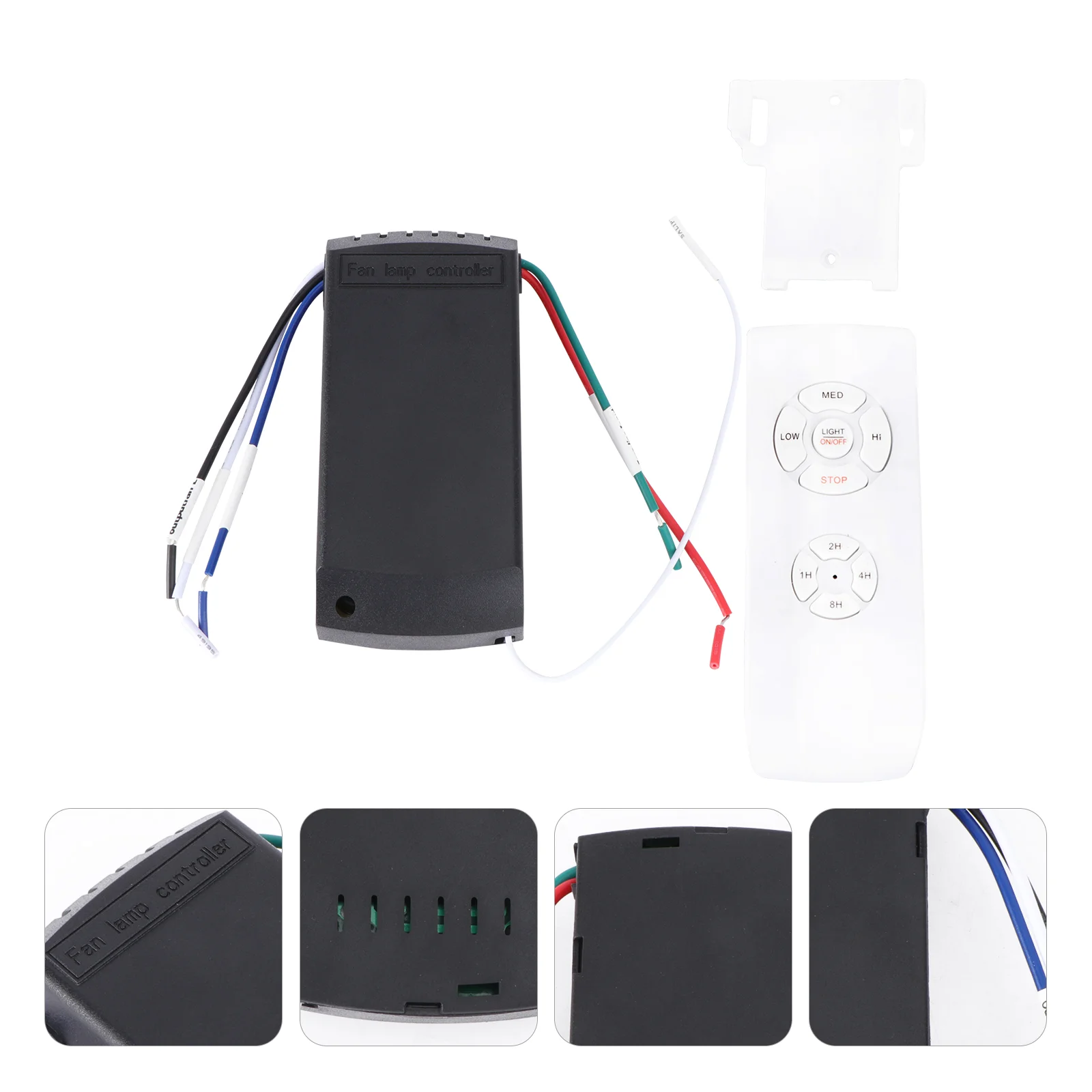 

Fan Light Controller Timing Wireless Receiver Transmitter Lamp for Home Hotel ( )