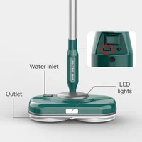Electric Mop Automatic Spin Mop Household Wireless Sweeper Mop For Cleaning Car Glass Ceiling Doors Windows Washing Tools 2