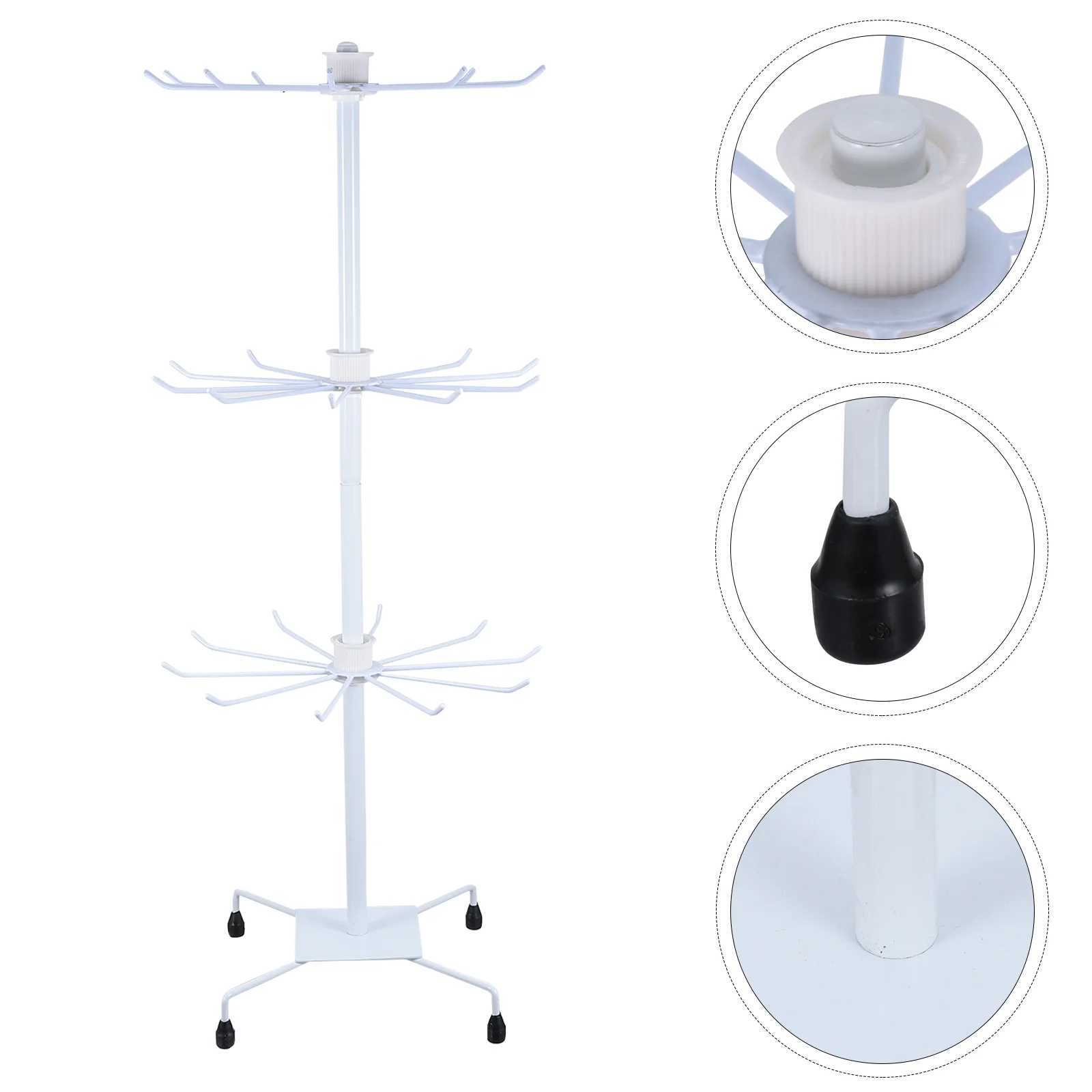 

Hat Rack Stand Display Baseball Cap For Standing Caps Rotating Metal Retail Holder Racks Hanger Wigs Organizer Wig Showing