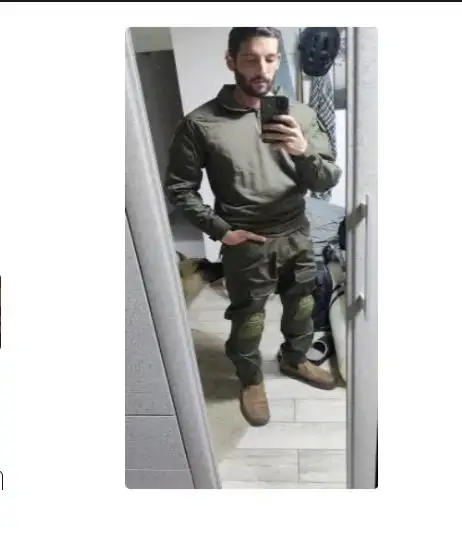 Men Tactical Suits Outdoor Paintball Clothing Uniform Shooting Combat Camouflage Shirts Cargo Knee Pads Pants 6