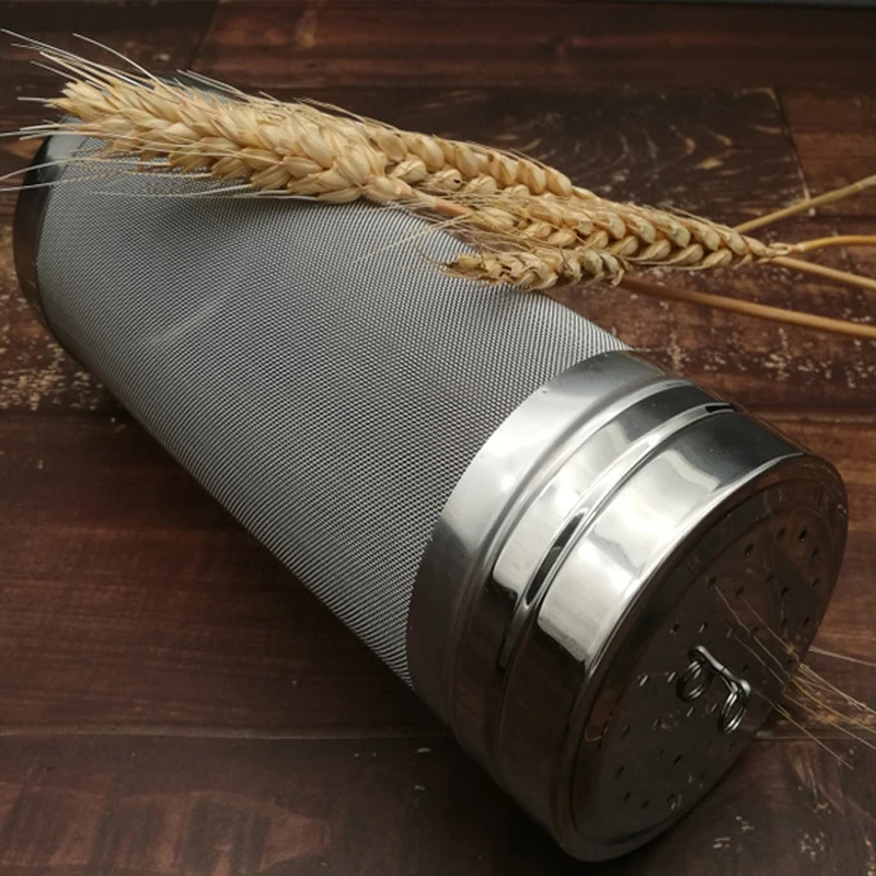 Beer Brewing Strainer 300 Micron Stainless Steel Homemade Brew Beer Hop Mesh Filter Strainer with Hook Spider Brewing,beer brewing strainer bag,beer brewing equipment