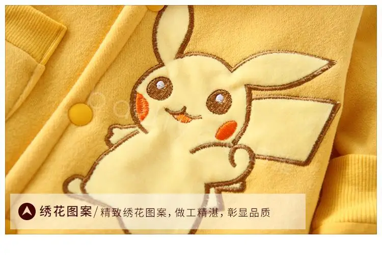 Conjunto macacão de algodão manga curta, personagem de anime fofo, padrão  pikachu, bebê masculino e feminino, pokémon, meias, verão - AliExpress