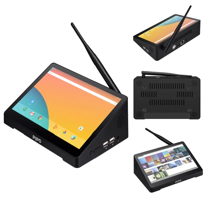 Фото PIPO 8,9 дюймовый 1920*1280 IPS 4 ГБ ОЗУ 64 ГБ Android Linnux кофемашина Pos RK3399 RJ45 сенсорный экран планшетный ПК №1