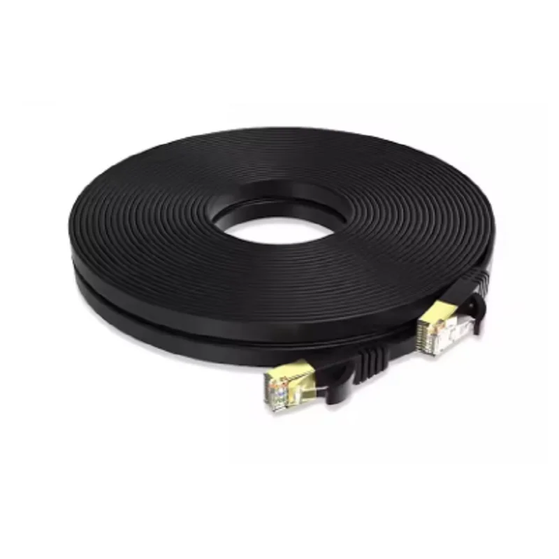 10Gbps CAT7 플랫 이더넷 케이블 RJ45 Lan 네트워크 케이블 네트워킹 이더넷 코드 컴퓨터 라우터 노트북 용 CAT 7 네트워크 케이블