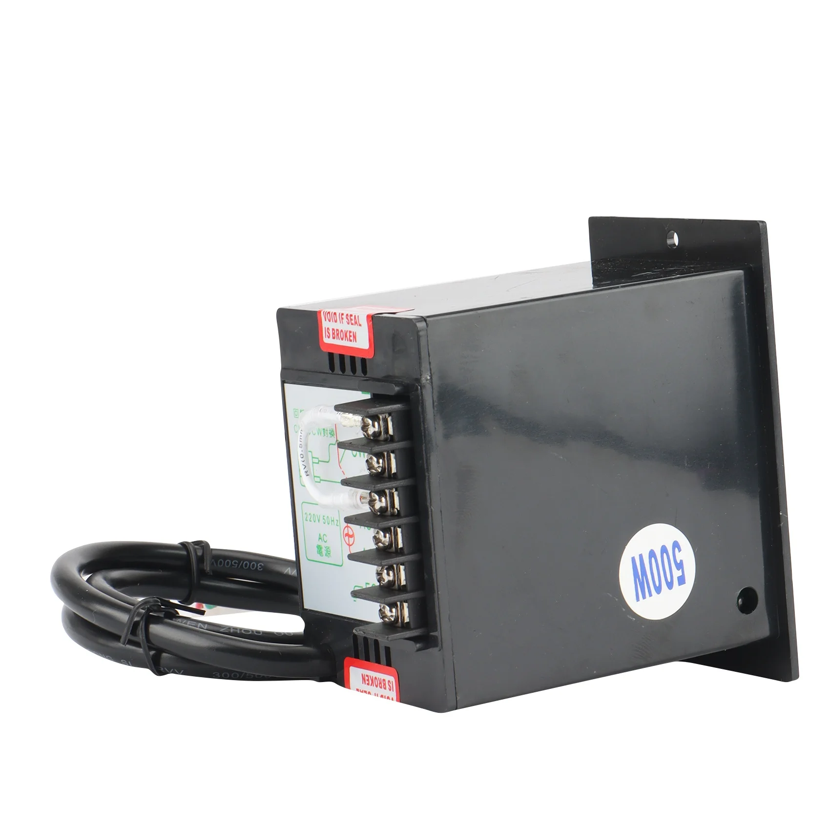 500W Motor Speed Controller AC 220V Precision Regulator Controller Forward and Reverse Motor Speed