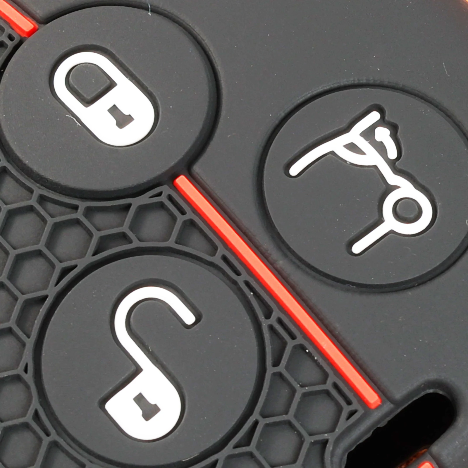 3 Button Remote Key Fob Ring Chain Case Cover Holder Shell Silicone For Benz Smart K Roadster City Forfour Fortwo 2006 2005 2004