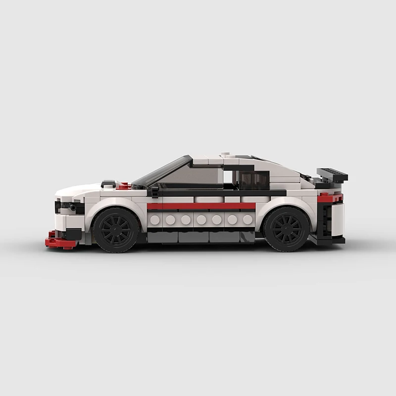 인기 MOC M2 스피드 시티 자동차 챔피언 레이서 클래식 슈퍼카 빌딩 블록, 브릭 레이싱 모델 테크닉, 창의적인 차고, 어린이 장난감