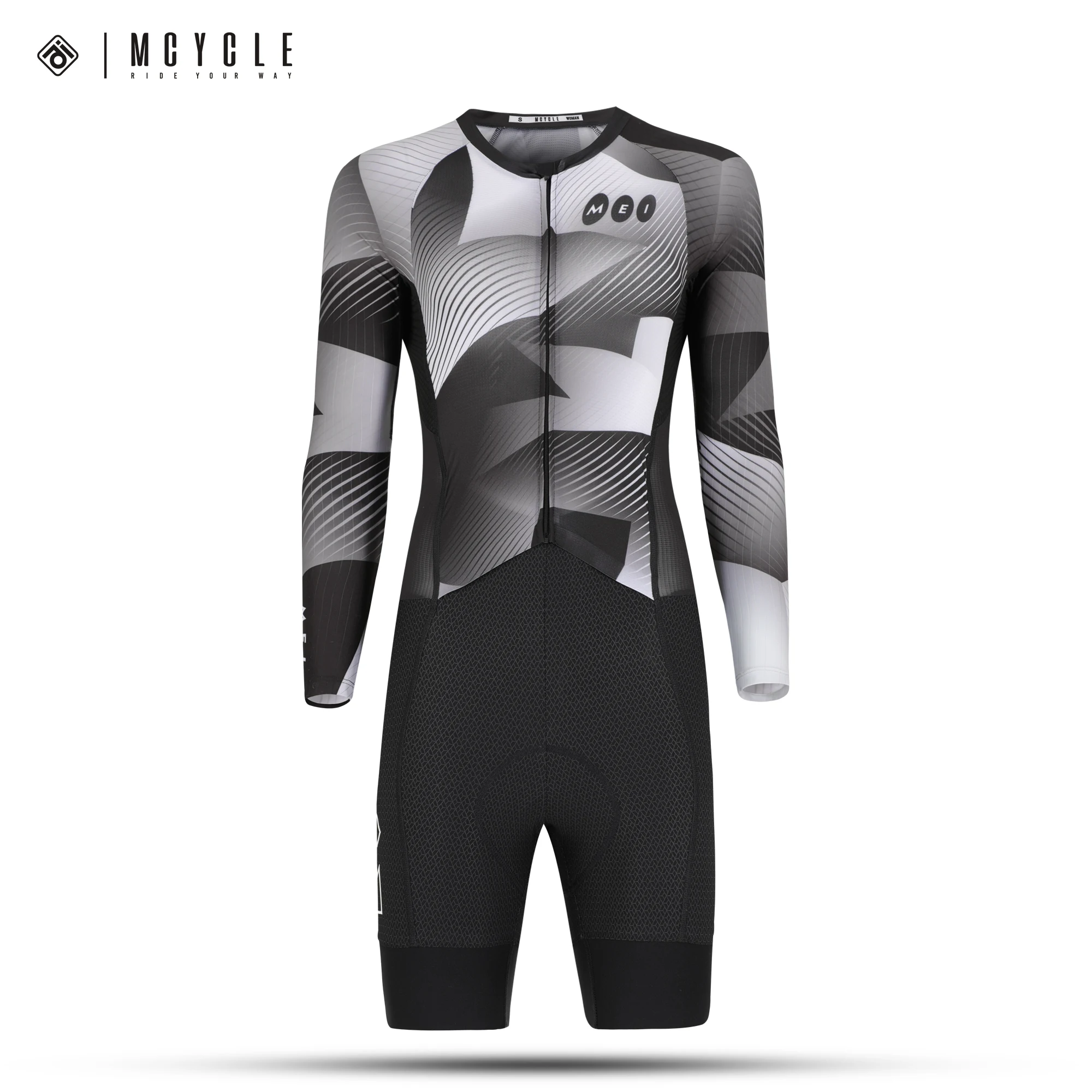 MCYCLE MY353W Aerodynamic Triathlon Suit Long Sleeve Women's
