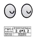 A pair of boob eyes