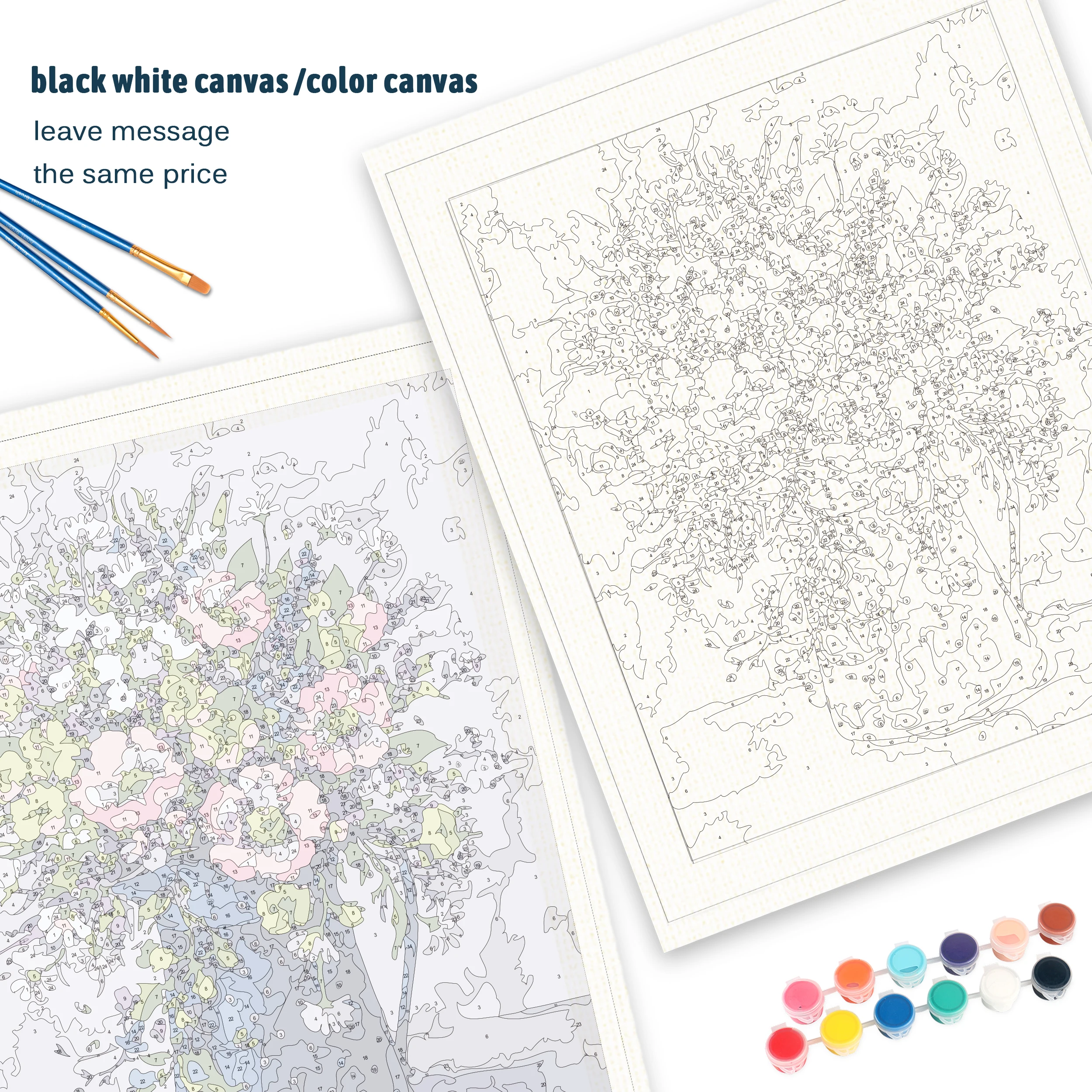 DIY Paintings By Numbers Kits Acrylic Paint By Numbers For Adults Flowers On Canvas Modern Wall Home Decoration Gfit painting by numbers kits painting by numbers