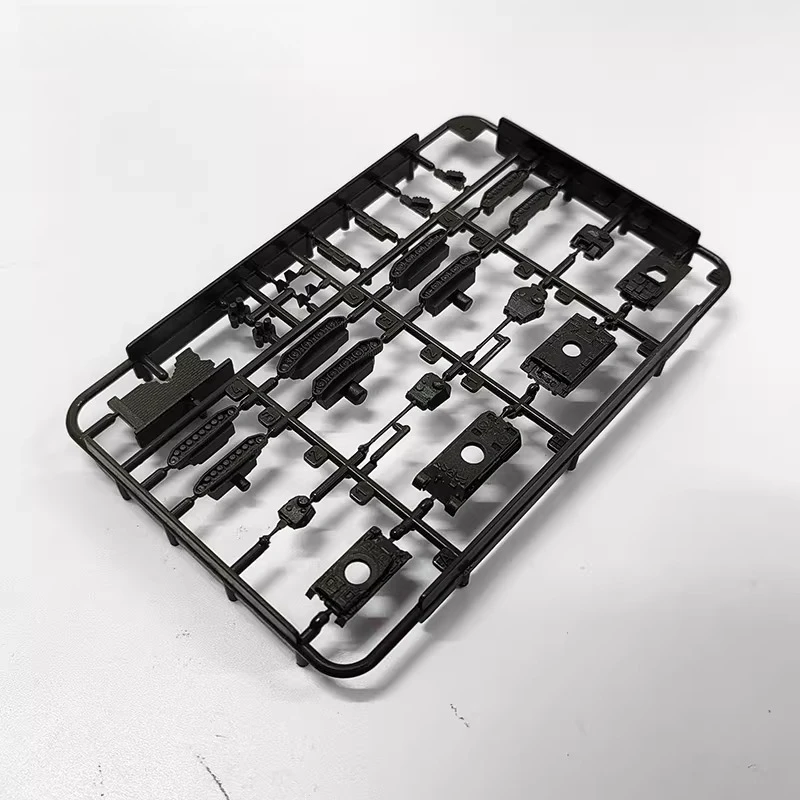4D-Bausatz 1/350 WWII Panzermodell Tiger-Typ Leopard-Typ IV Fahrzeug Nr. 3 Sturmgeschütz Mini Militärspielzeug Sandtisch-Dekoration – Detail 3