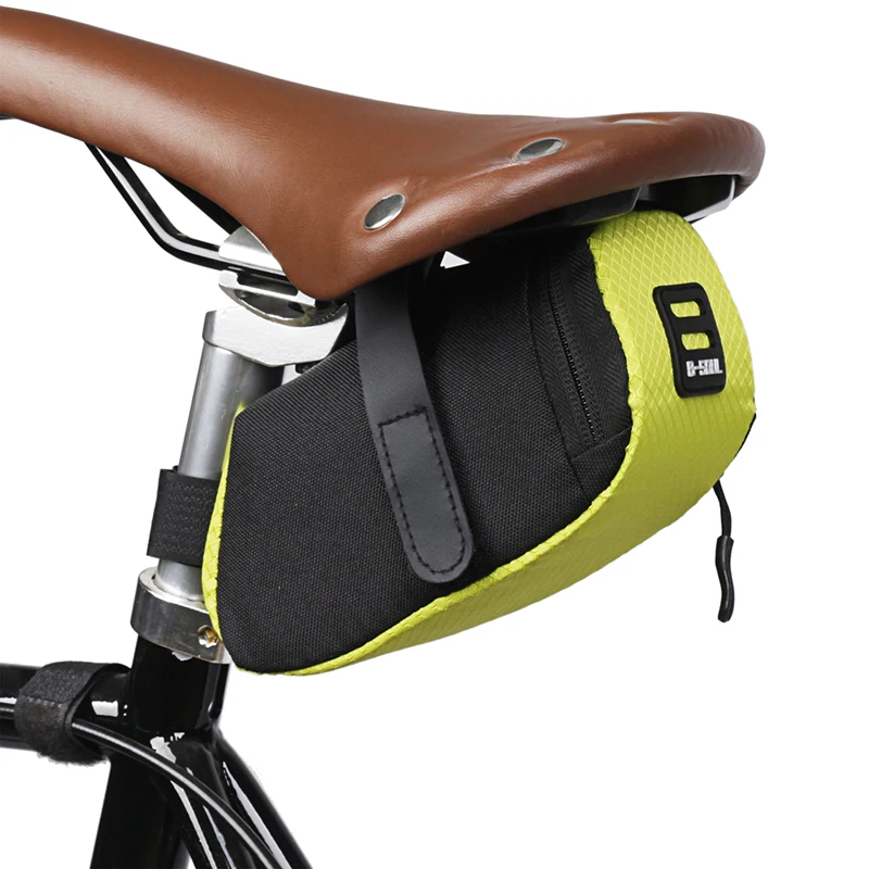ไนลอนจักรยานอานกระเป๋าจักรยานเสือภูเขากันน้ำเก็บที่นั่งด้านหลังกระเป๋าเครื่องมือกระเป๋าอานขี่จักรยาน MTB อุปกรณ์เสริม