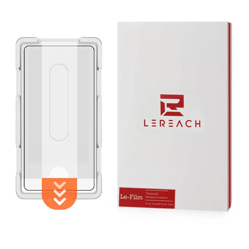 Lereach Tempered Glass Screen Protector with Positioning Box