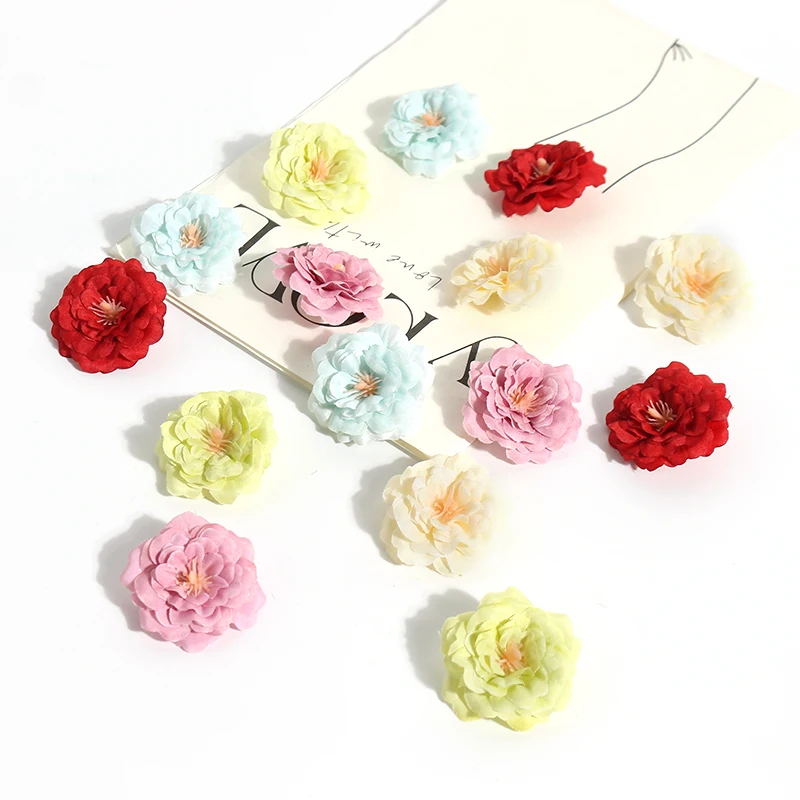 Bouquet Di Rose In Seta Realistico Per Decorazione Matrimonio 10 Teste - Foto 7