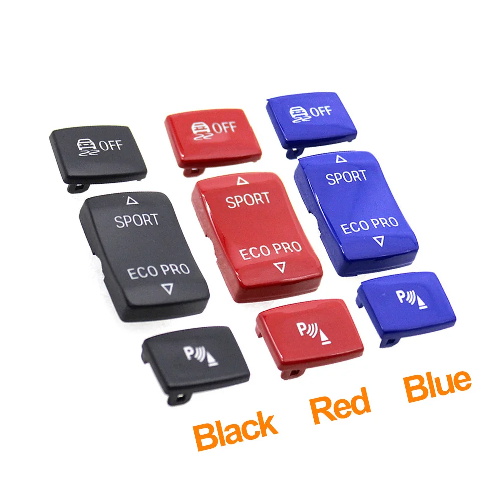 Enhanced Car Console Sport Button Key Cover with ESP Anti-Slip and Radar Sensor Features