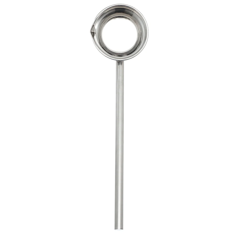 Stainless steel ladle Water Ladle Long Handle Ladle Stainless Steel Garden Watering Dipper Household Supply Spoon Kitchen Water Scoop