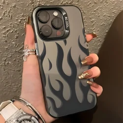 INS Creative Fashion Flame Fire Design Phone Case for Samsung S26 Plus 5G (CYB - 368CY2630513A1)