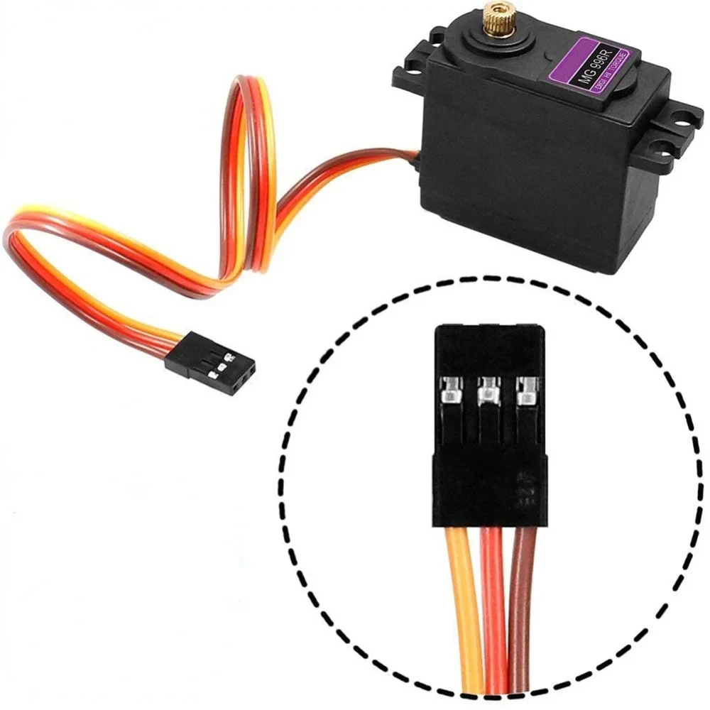 Servo MG996R 13KG RC Engrenage Métal pour Voiture Robot
